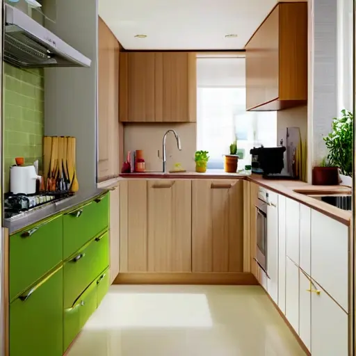 Узкая кухня: как поставить гарнитур правильно и не потерять проход