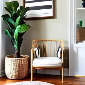 Как оформить пустой угол: растения, свет, мебель и декор