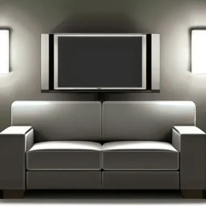 Как сделать свет без бликов на телевизоре: схема размещения