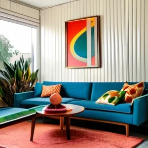 Mid-century modern: мебель, оттенки и планировка