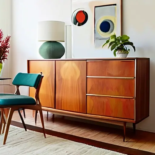 Mid-century modern: мебель, оттенки и планировка