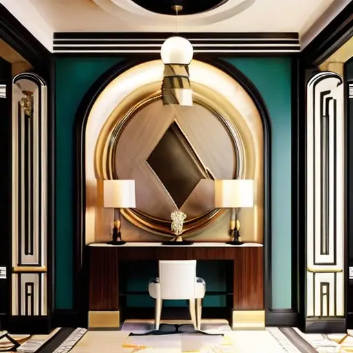 Арт-деко в квартире: акценты, свет и геометрия