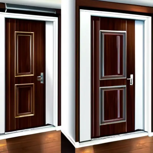 Двери в детскую: безопасная фурнитура и материалы