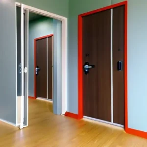 Двери в детскую: безопасная фурнитура и материалы