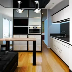 Ремонт кухни-гостиной: как разделить зоны отделкой и светом