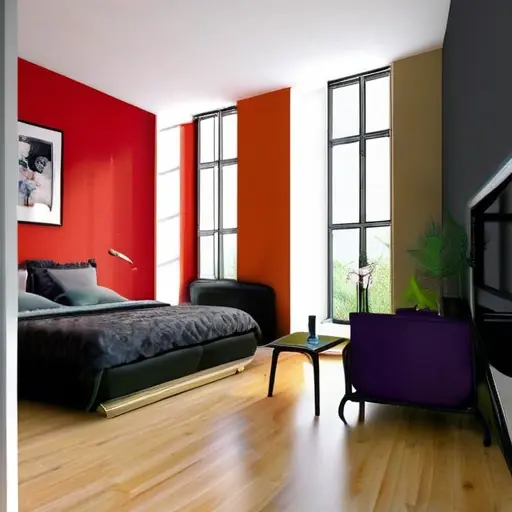 Цветовые акценты в интерьере: где разместить и сколько нужно