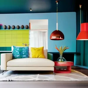 Цветовые акценты в интерьере: где разместить и сколько нужно