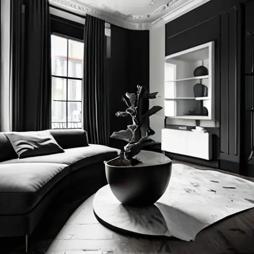 Монохромный интерьер: как сделать глубину и не получить скуку