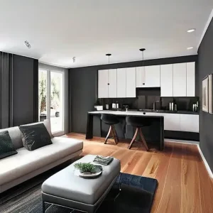 Серые стены: с чем сочетать, чтобы интерьер не стал унылым