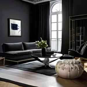 Черный цвет в интерьере: как дозировать и не переборщить