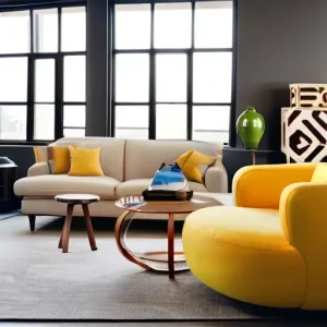 Актуальные формы мебели: округлые линии и мягкие силуэты