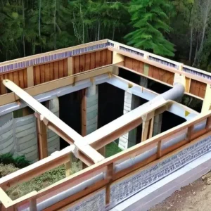 Строительство бани: фундамент, стены, кровля