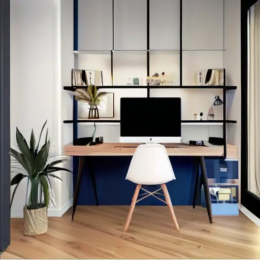 Рабочее место дома: как вписать в гостиную или спальню