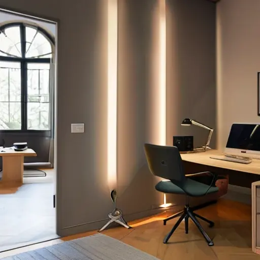 Домашний кабинет: свет, мебель и акустика для концентрации Домашний кабинет: свет, мебель и акустика для концентрации