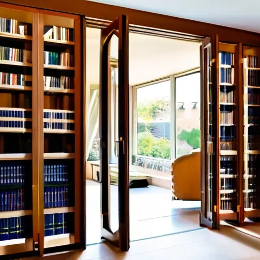 Складные двери-книжка: плюсы, минусы и ресурс фурнитуры