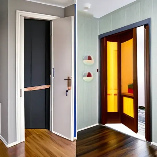 Двери в квартире с неровными стенами: какие решения спасают