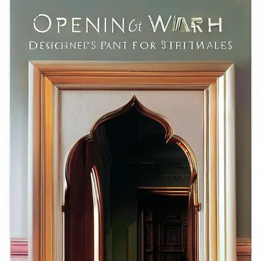 Оформление проема краской: приемы дизайнеров для акцента Оформление проема краской: приемы дизайнеров для акцента