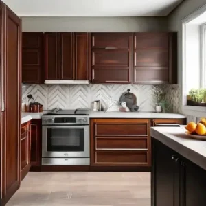 Кухонный гарнитур: как выбрать фасады, фурнитуру и столешницу