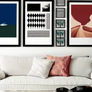 Постеры и принты: как сделать стильную галерею на стене