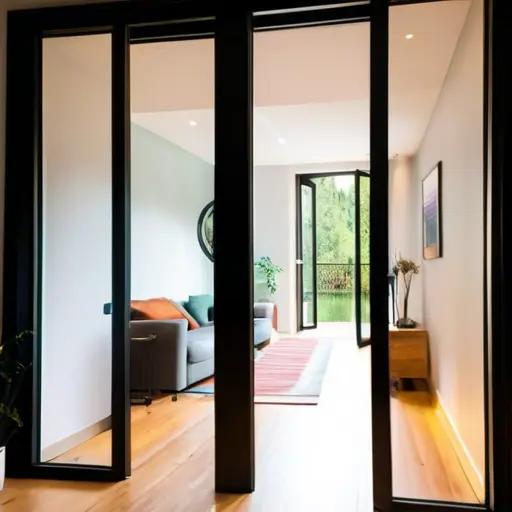 Широкий проем без двери: как оформить и не потерять тепло/шум