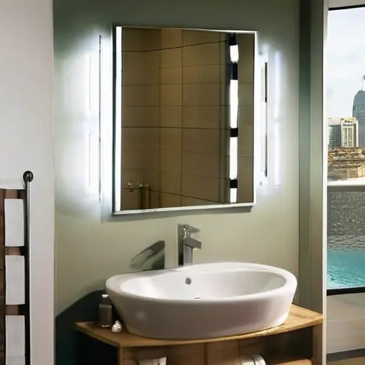 Как выбрать зеркало в ванную: подсветка, антизапотевание, размеры