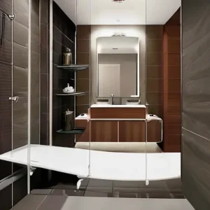 Как сделать ванную визуально больше: приемы без перепланировки