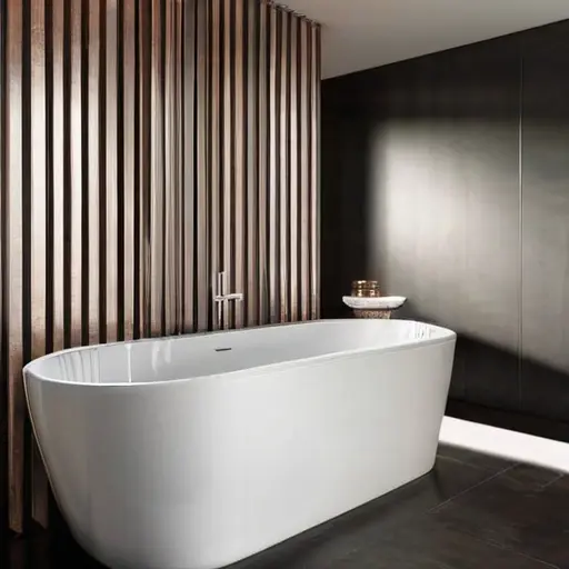 Ванная без плитки: какие материалы реально работают