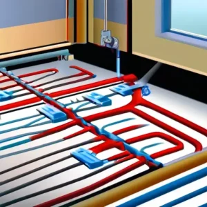 Водяной теплый пол в доме: схема, узлы, типовые ошибки