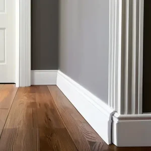 Плинтус в интерьере: высокий или скрытый — что выбрать