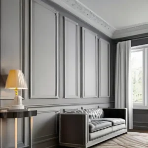 Молдинги на стенах: как сделать аккуратно и современно