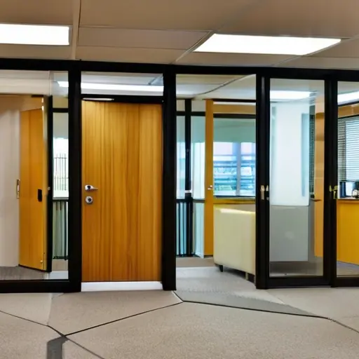 Как выбрать двери для офисного помещения: ресурс и обслуживание