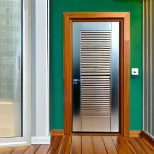 Как выбрать двери для санузла: вентиляция, влагостойкость, уход