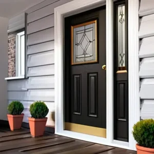 Теплоизоляция входной двери: как не получить промерзание и конденсат