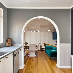 Арка между кухней и гостиной: как сделать красиво и практично