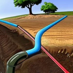 Как прокладывать водопровод в грунте: глубина, уклон, песчаная подушка