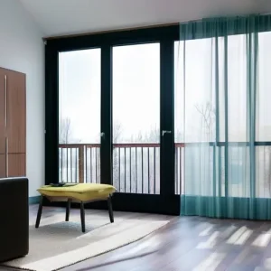 Панорамные окна и отопление: как убрать холодный «занавес»
