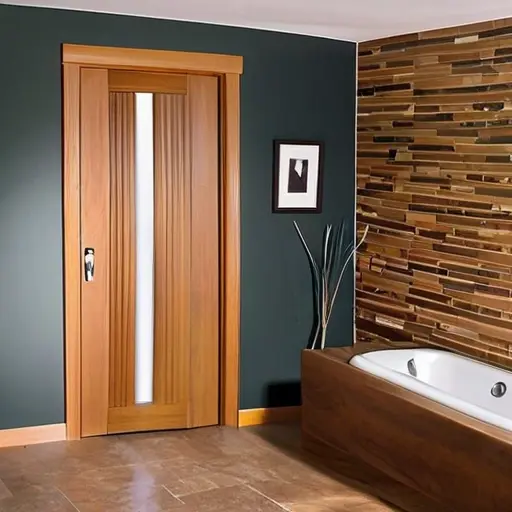 Двери и влажность: какие материалы боятся ванной комнаты