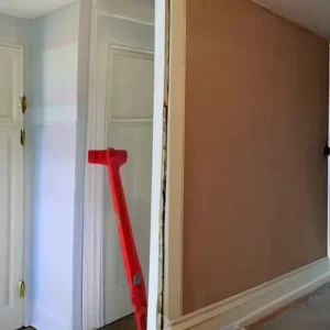 Скрытые двери под покраску: как подготовить стены и швы