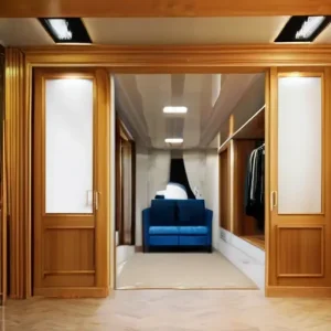 Скрытые двери и натяжной потолок: как состыковать правильно