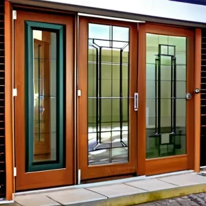 Двери со стеклом: виды стекла и безопасность