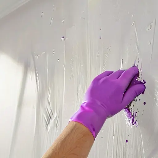 Почему краска «пятнит» стены: причины и как избежать