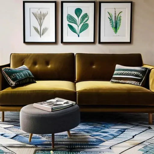 Как оформить стену за диваном: 12 вариантов без перегруза