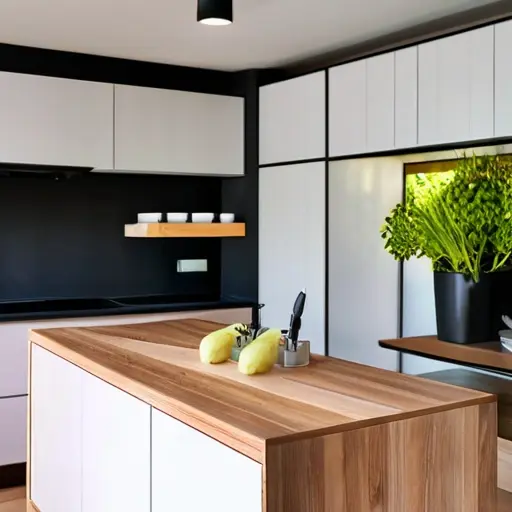 Как сделать кухню визуально легче: приемы с фасадами и цветом