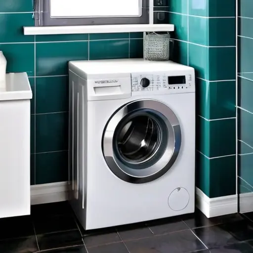 Как разместить стиральную машину в ванной: 10 практичных решений