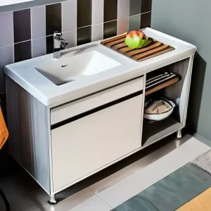 Как выбрать тумбу под раковину: влагостойкость и хранение