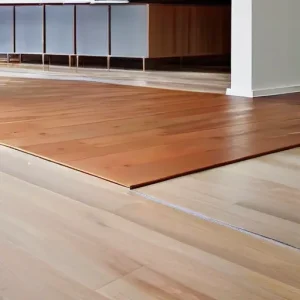 Стык разных покрытий пола: как сделать красиво и без порогов