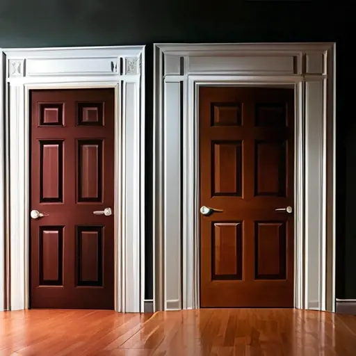 Когда ставить двери: до пола или после — правильный порядок