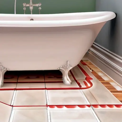 Плитка на теплый пол: какой клей и затирка нужны