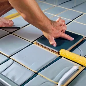 Плитка на теплый пол: какой клей и затирка нужны