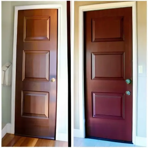 Как обновить двери без замены: покраска и фурнитура